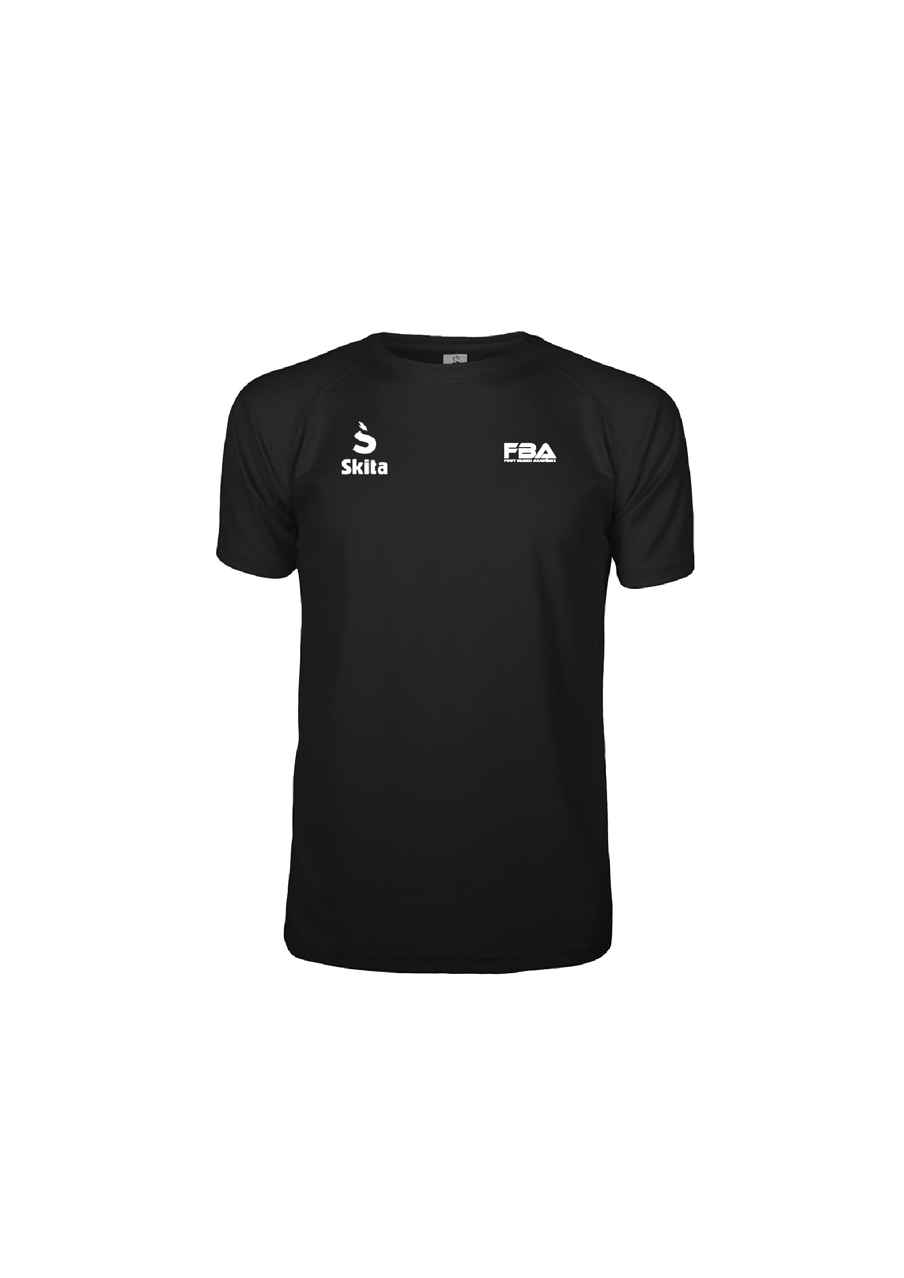 T-shirt respirant noir (FOOT BREIZH ACADÉMIE)